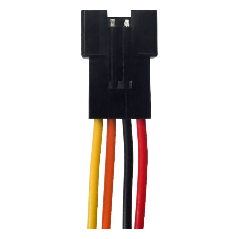 4 pins connector | extension cable harness of TRAK-IOT's vehicle trackers 4 pins connector | extension cable harness of TRAK-IOT's vehicle trackers